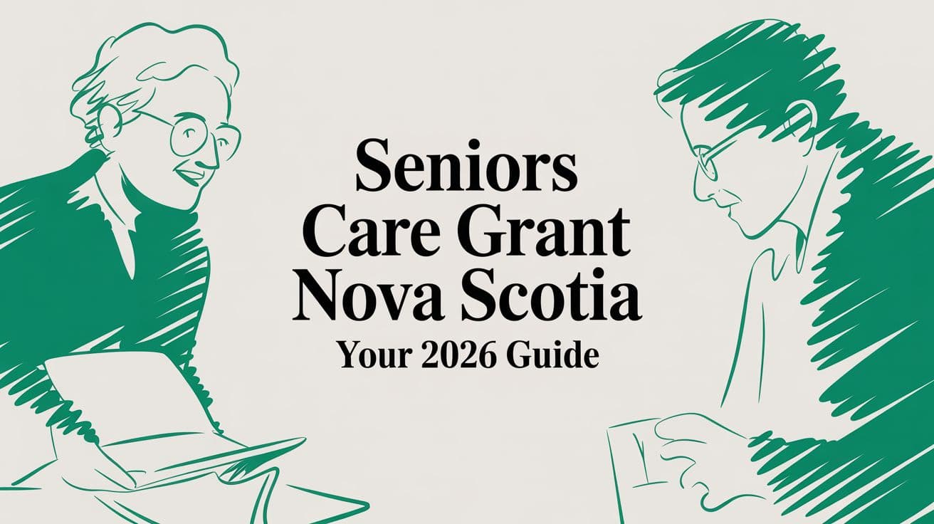Seniors Care Grant Nova Scotia Your 2026 Guide