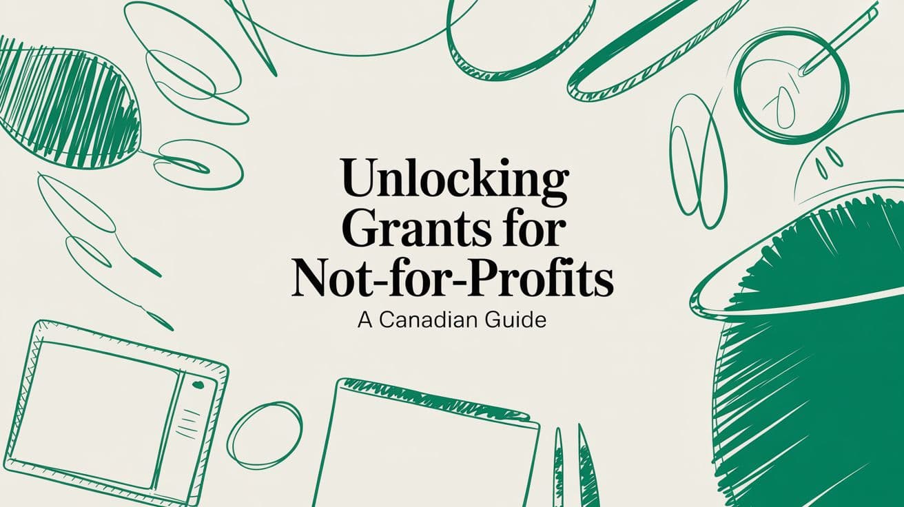 Unlocking Grants for Not-for-Profits A Canadian Guide