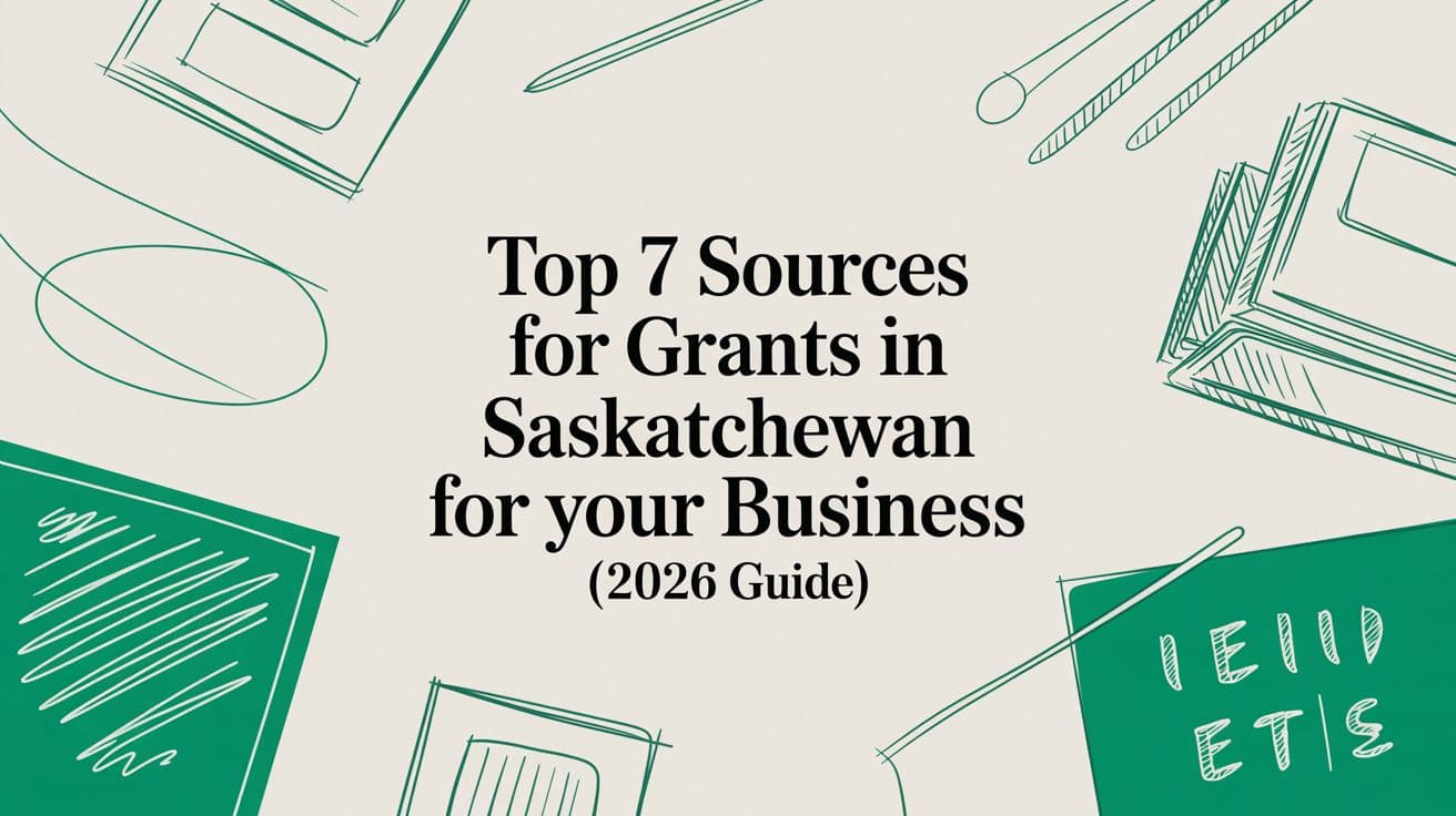 Top 7 Sources for Grants in Saskatchewan for Your Business (2026 Guide)
