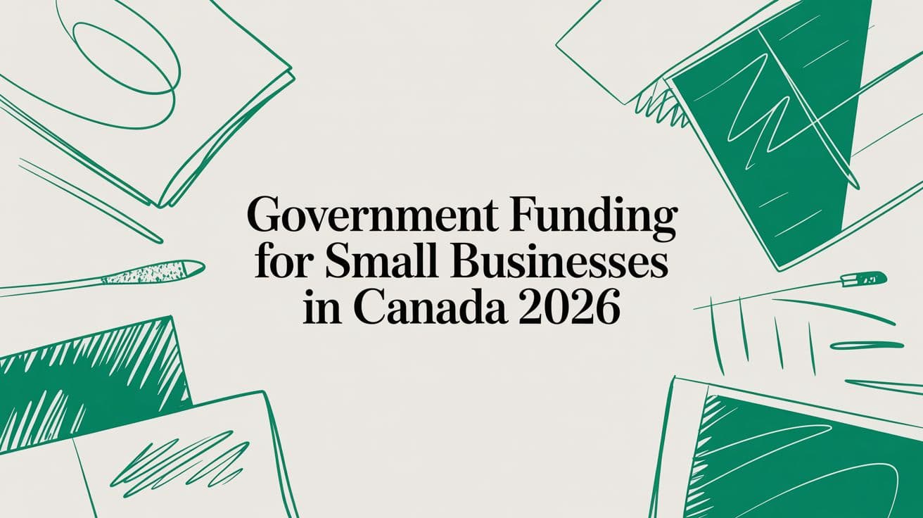 Government Funding for Small Businesses in Canada 2026