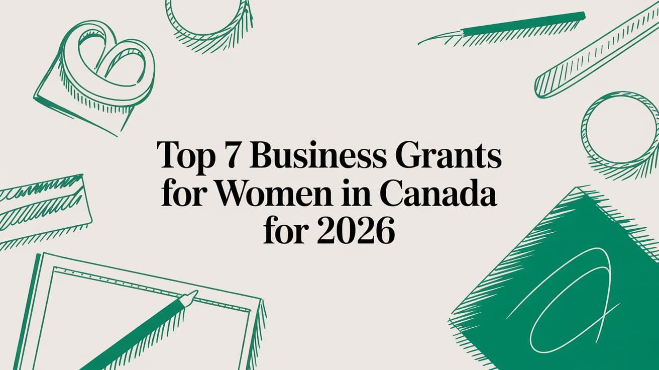 Top 7 Business Grants for Women in Canada for 2026