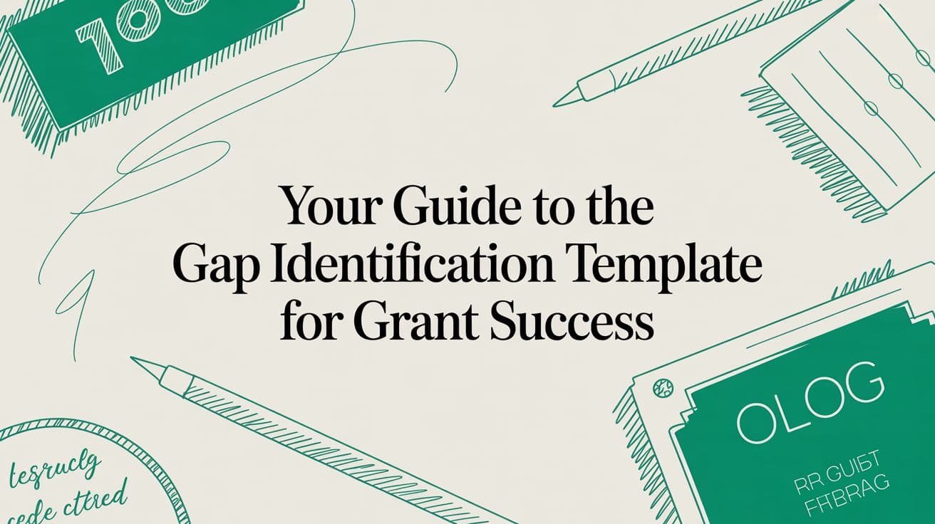 Your Guide to the Gap Identification Template for Grant Success